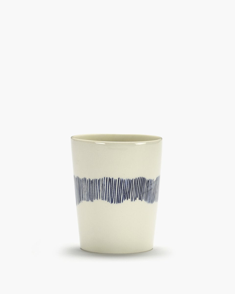 Serax - Ottolenghi Feast - Teetasse - weiß blau - 8 ø - 4 Stück