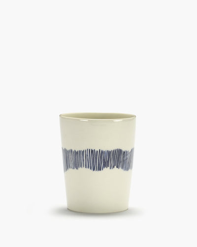 Serax - Ottolenghi Feast - Teetasse - weiß blau - 8 ø - 4 Stück
