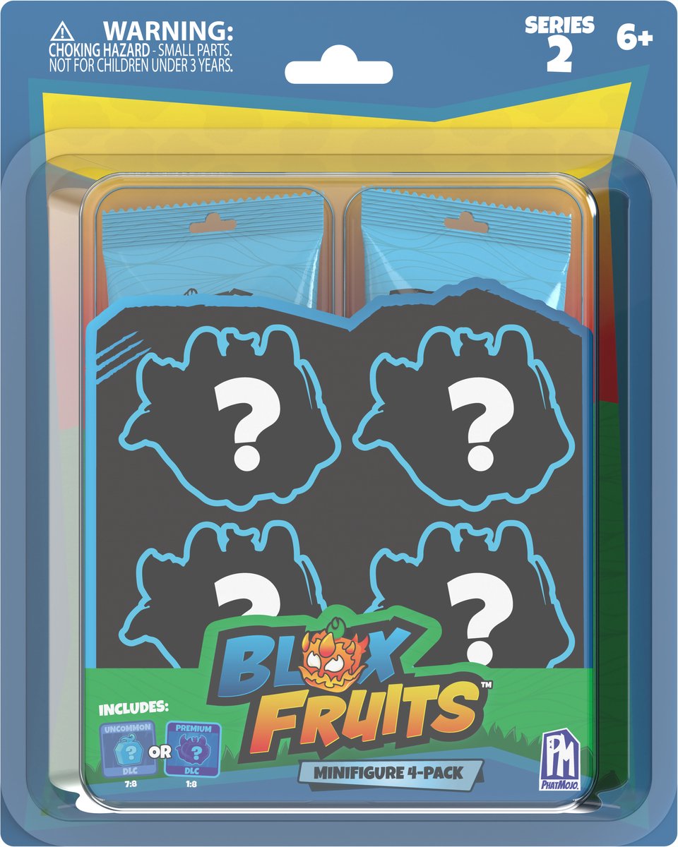 Roblox Blow Fruit Minifiguren 4-Packwelle 2