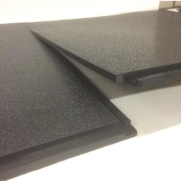 PVC -Bodenfliesen 50x50x1 jeweils schwarz