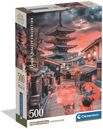 Clementoni Puzzle Abend in Kyoto, 500st.
