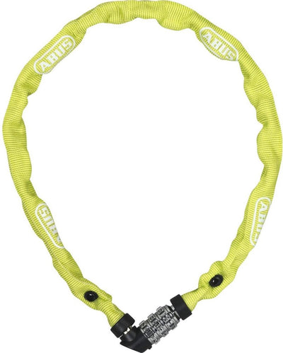 Abus Kettenschloss 1200 Web Zitronengrün 60cm