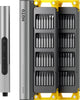Hoto snapbloq™ s-a01 Elektro-Präzisionsschraubendreher-Master-Set (56-teilig) – Elektrischer Präzisionsschraubendreher – Akku-Mini-Schraubendreher – Bürstenloser Motor – 3 Kupplungseinstellungen – LED-Licht – USB-C wiederaufladbar