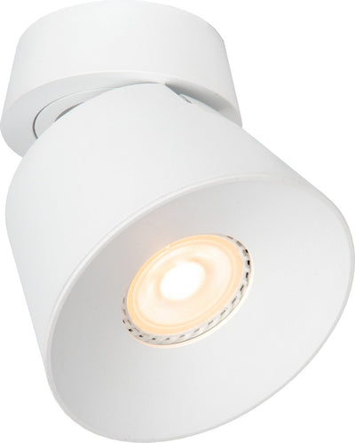 Lucide trigono - Deckenstrahler (Deckenleuchte) - ø 10,5 cm - 1xGU10 - Weiß