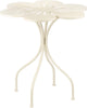Glimmerdekorationen Fleuri Bistrotisch – H73 x ø70 cm – Eisen – Beige