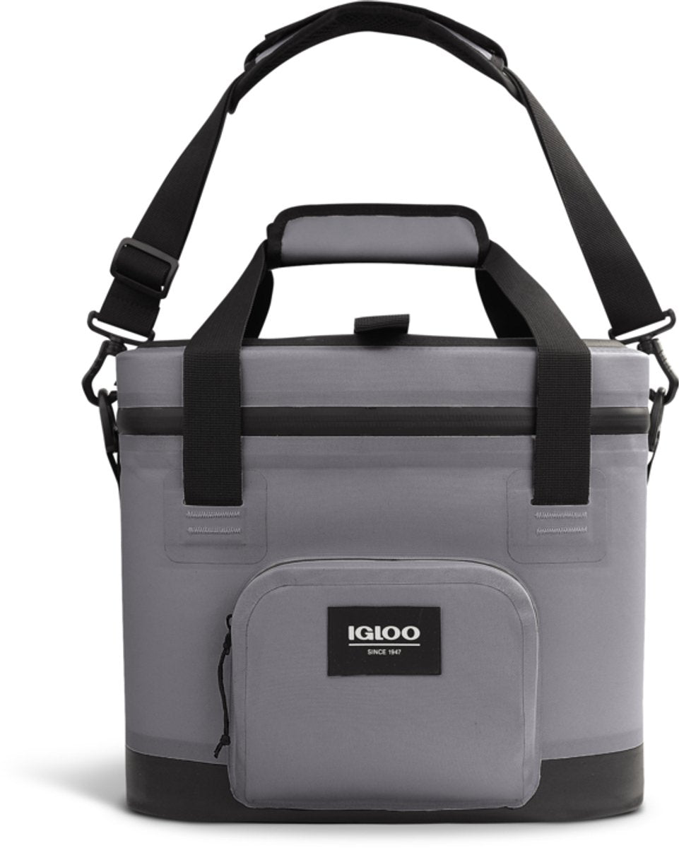 Igloo_trailmate 18 – Kühltasche – kompakte All-Terrain-Kühltasche für unterwegs – Farbe Grau