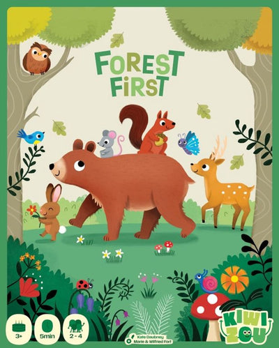 Geronimo-Spiele Wald zuerst – Kiwizou – ab 3 Jahren – von 2 bis 4 Spieler