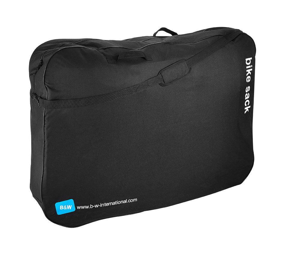 Schwarzer Fahrradrucksack