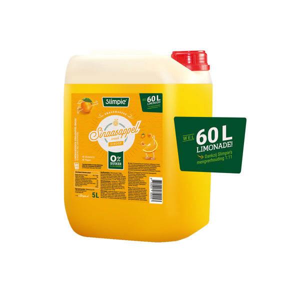 Slimpie Limonadensirup Orange (5 Liter)