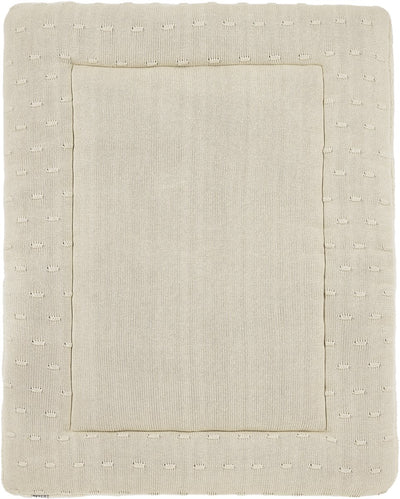 Meyco Baby Knots Laufstallmatte – 77 x 97 cm – weicher Sand