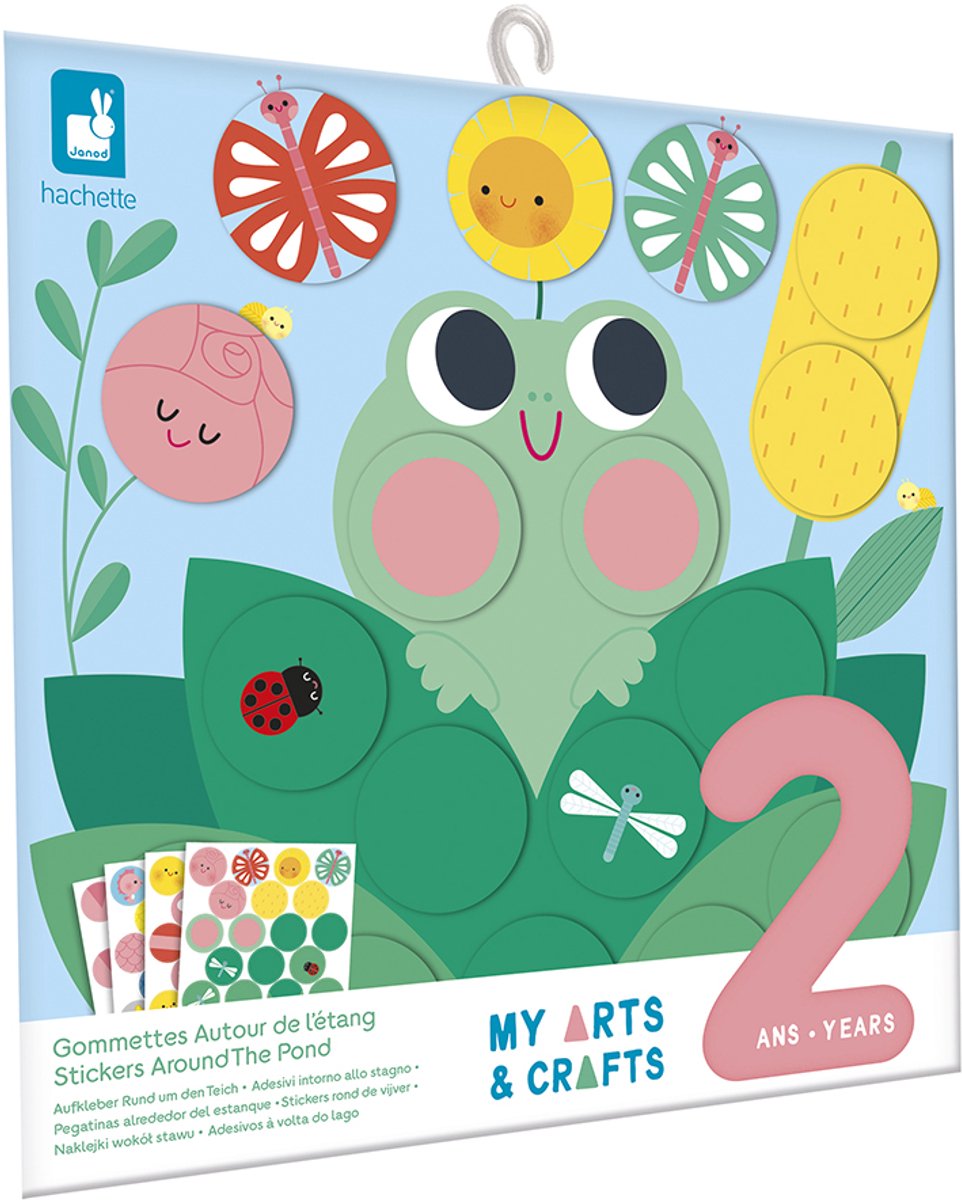 Janod – My Arts Crafts – Bastelset zum Thema Teich