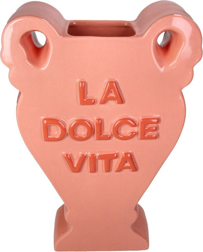 HD Collection Vase La Dolce Vita Steingut 23x9,5x35,8cm