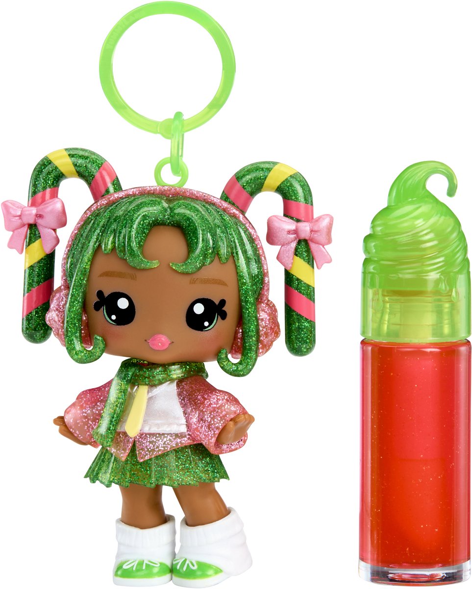 Mga Entertainment Yummiland Doll – Halle Candy Cane mit Lipgloss-Set