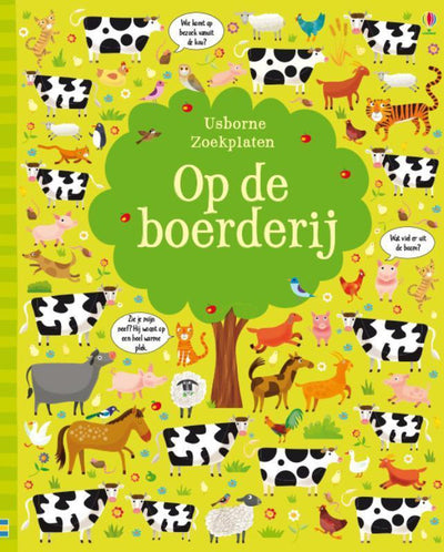 Buch und Puzzle auf der Farm