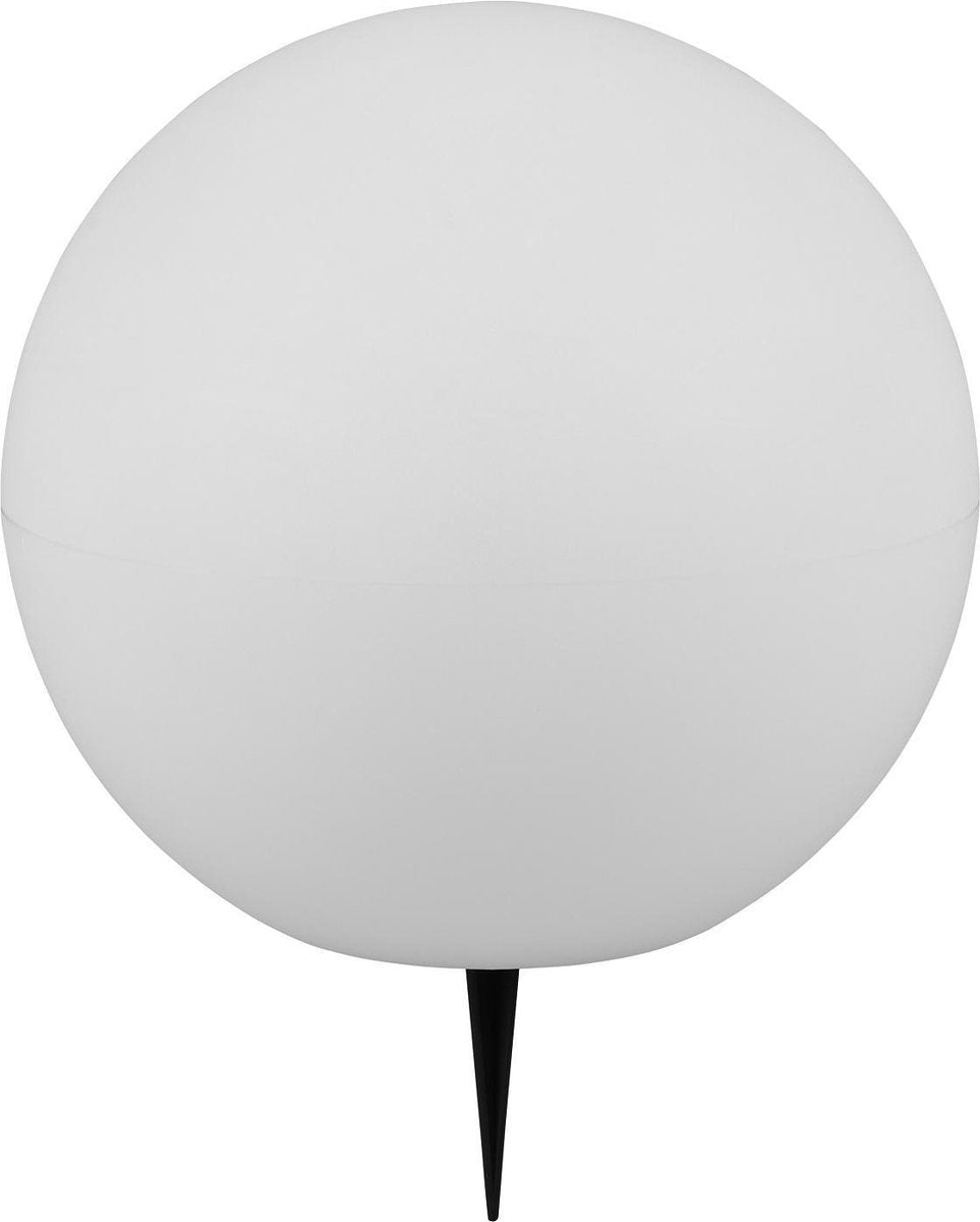 Rl lebe dein Licht Reality Melo - Tischleuchte - weiß - inkl. 1x SMD 0,5W - Solarenergie - wiederaufladbar - kabellos - Fernbedienung - Außenbeleuchtung - IP67
