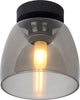 Lucide Tyler - Deckenleuchte (Deckenleuchte) Badezimmer - ø 16,1 cm - 1xg9 - IP44 - Schwarz