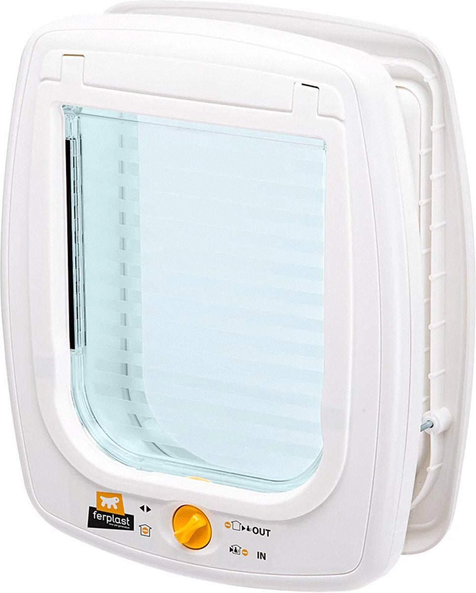 Ferplast Tierklappe Schaukel weiß - Katzenklappe - Nr. 9 Nr. 9