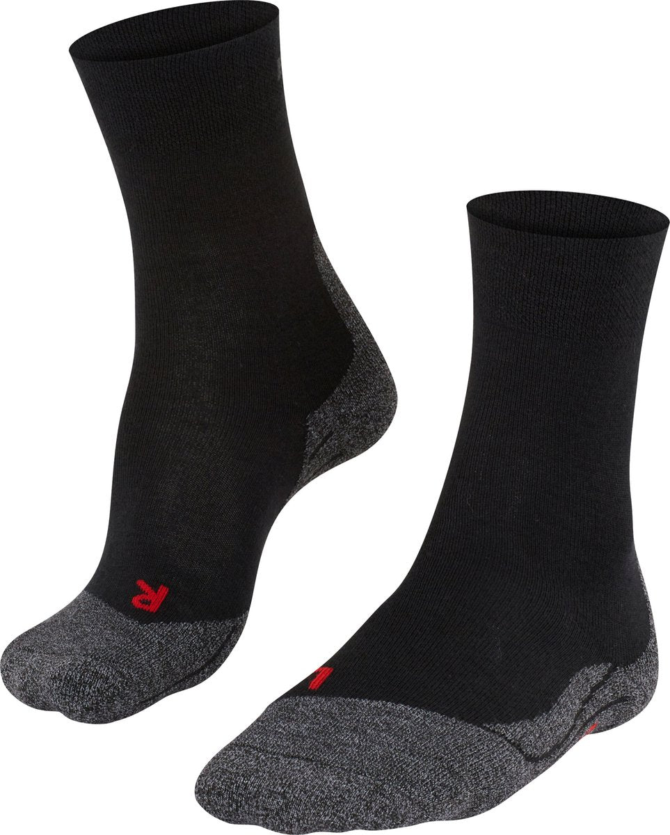 Falke TK2 Sensitive Anti-Blister Wandersocken aus dickem Woll-Funktionsmaterial Herren Schwarz - Größe 46-48