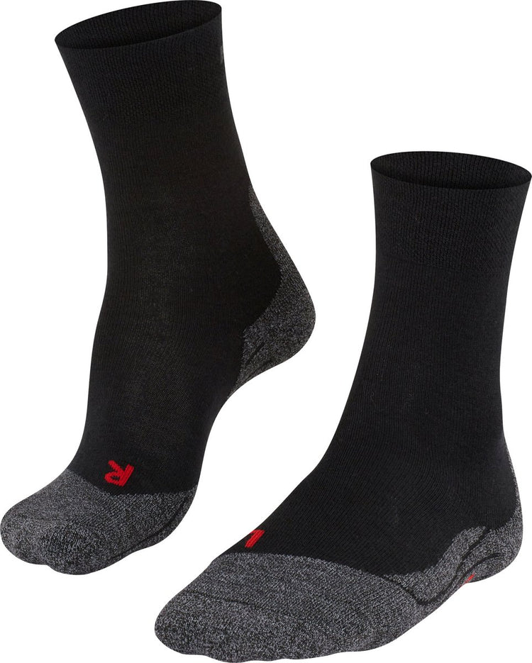 Falke TK2 Sensitive Anti-Blister Wandersocken aus dickem Woll-Funktionsmaterial Herren Schwarz - Größe 46-48