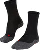 Falke TK2 Sensitive Anti-Blister Wandersocken aus dickem Woll-Funktionsmaterial Herren Schwarz - Größe 46-48
