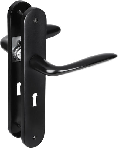 Impresso Seehocker mit Schild oval SL56 Schraube Aluminium schwarz