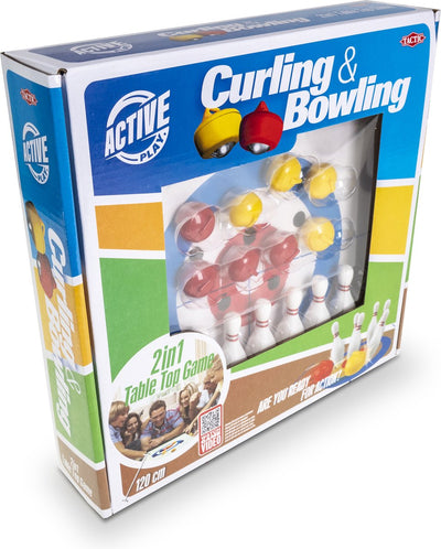 Taktisches Curling-Bowling 2-in-1-Tischspiel