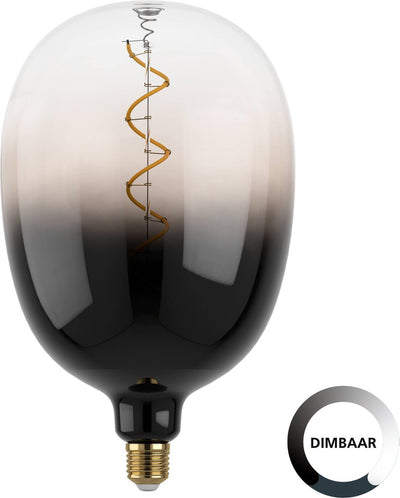 Eglo LED-Lampe - E27 - ø 18 cm - T180 - Rauch - 1800k - dimmbar