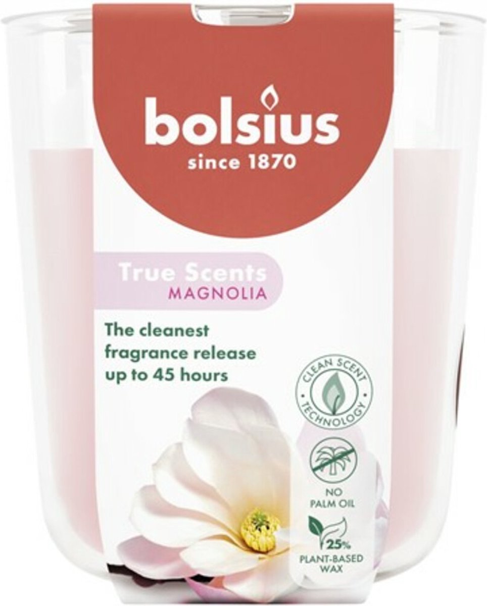 Bolsius Duftkerze wahre Düfte Magnolie -