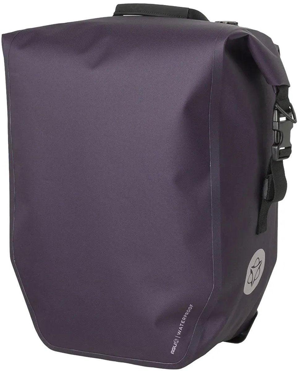 Agu Clean Single Fahrradtasche Shelter Click'ngo Large - Lila Samt - 21