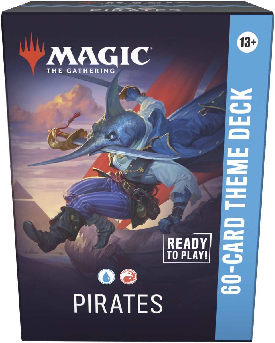 Magic the Gathering Magic: The Gathering Lorwyn Eclipsed – Themendeck mit 60 Karten | Piraten