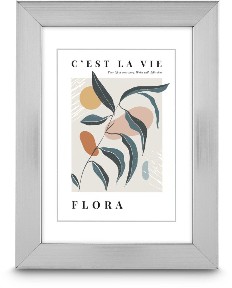 Hama Fotorahmen – Flora – 20 x 30 cm – Silber