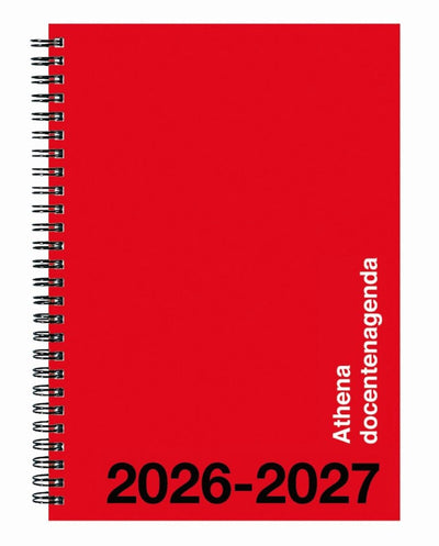 Bekking Blitz Athena Lehreragenda 2026–2027 A4 – Ringbuch – wöchentlicher Überblick über die Stundenpläne – Juli 2026 – Juli 2027