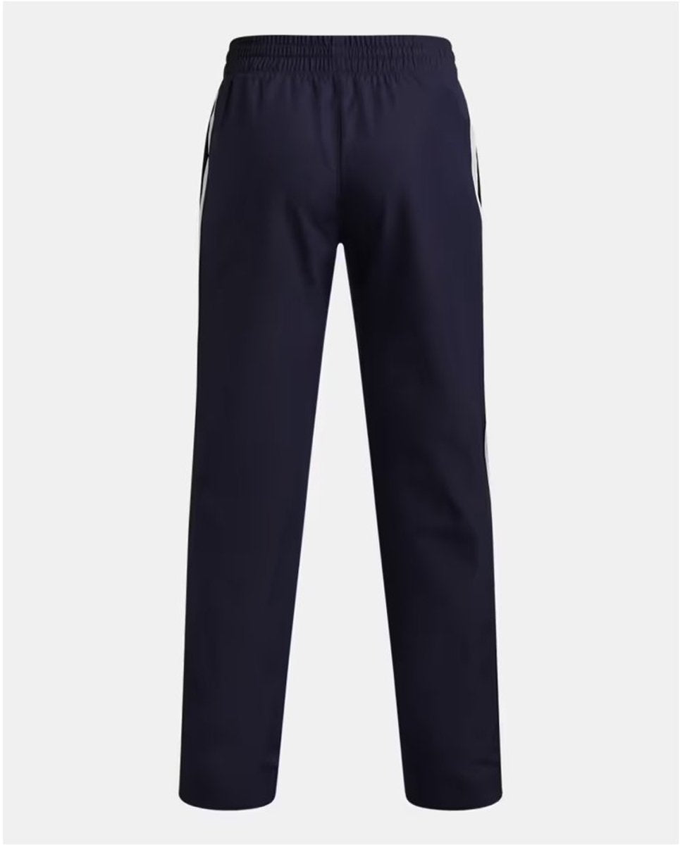 Under Armour Jungen-Sporthose UA B Rival WVN Pant-Blu – Midnight Navy – Weiß