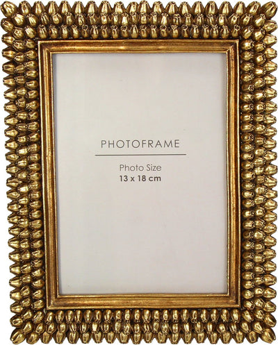 HD Collection Fotorahmen Mohnblumen Polyresin 13x18cm
