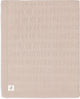 Jollein – Kinderbettdecke 100 x 150 cm – Babydecke – Kornstrick – Wildrosa