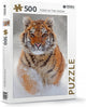 Rebo Productions Puzzle Tiger im Schnee 500 Teile