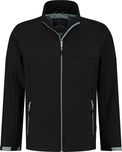 Kjelvik Softshelljacke Odense schwarz