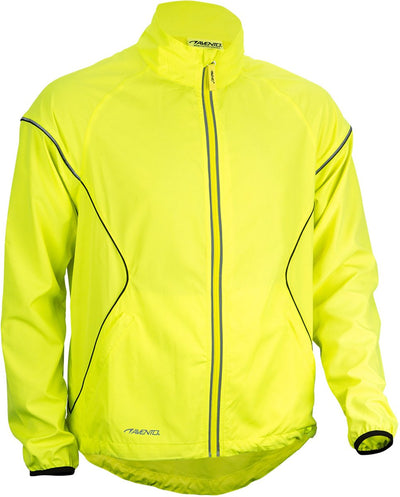 Avento Laufjacke - Unisex - Neongelb - Gelbschwarz - M