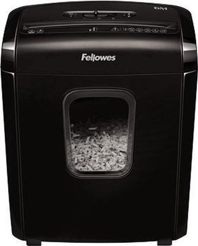 Fellowes 6m – Aktenvernichter – P4 Mini-Schnitt – 6 Blatt