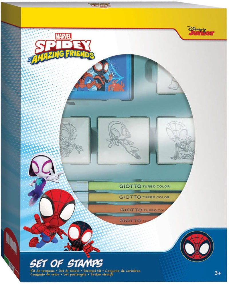 Multiprint Spidey Stamp Set mit 4 Briefmarken