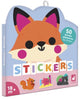 Janod - Stickerbuch - Tiere - 50 Sticker