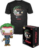 Funko-Pop! DC Comics: Set Figur und T-Shirt – The Joker exklusiv Größe M