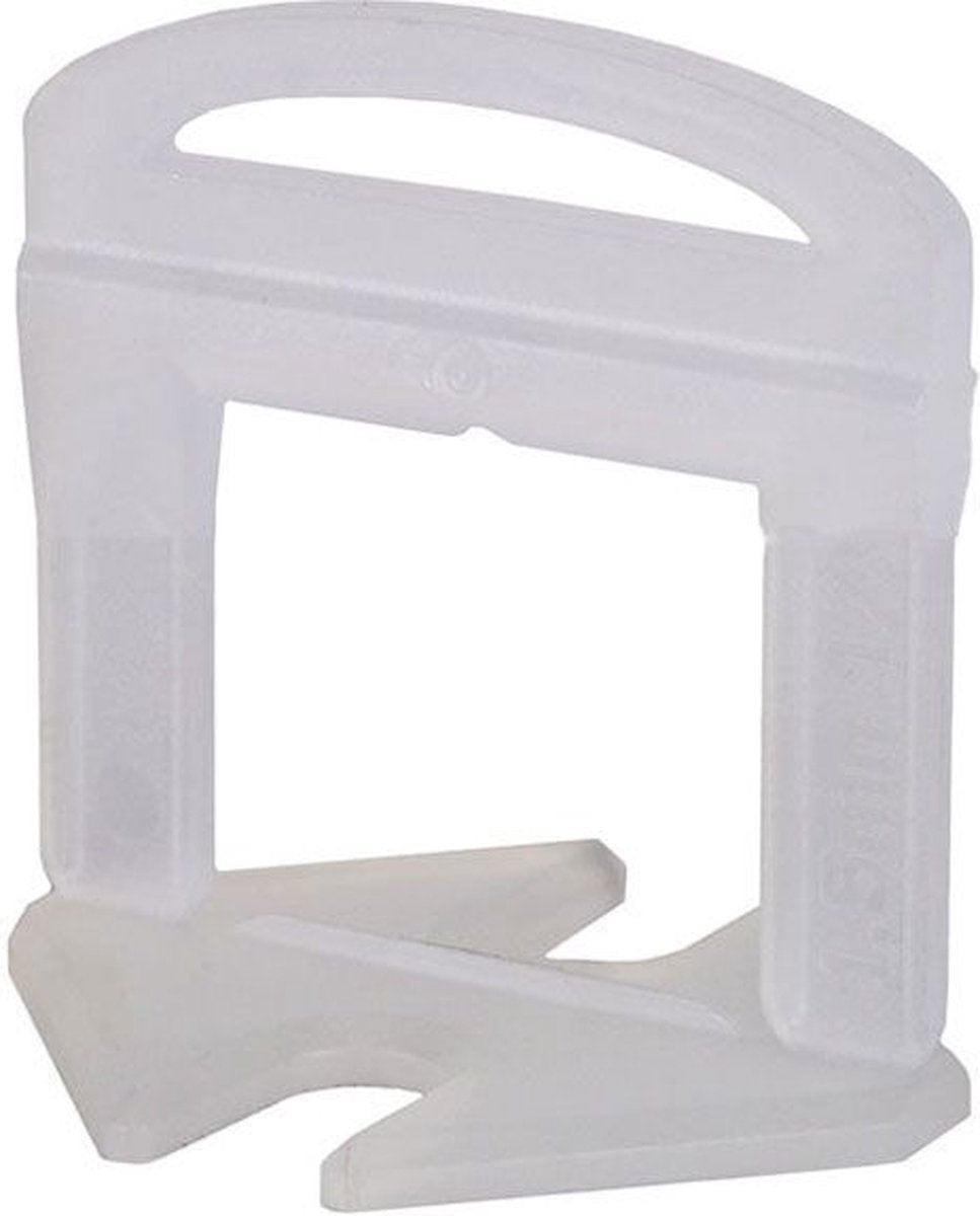 Rubi Delta Level System – Fliesenausrichtungsklammern – 3–12 mm – 0,5 mm – 200 Stück