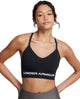 Under Armour Vanish Seamless Low Bra Damen-Sport-BH – Schwarz