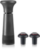 Innovine™ Vakuumpumpen-Weinsparer in Graphit – Weinpumpe mit 2 Stopfen