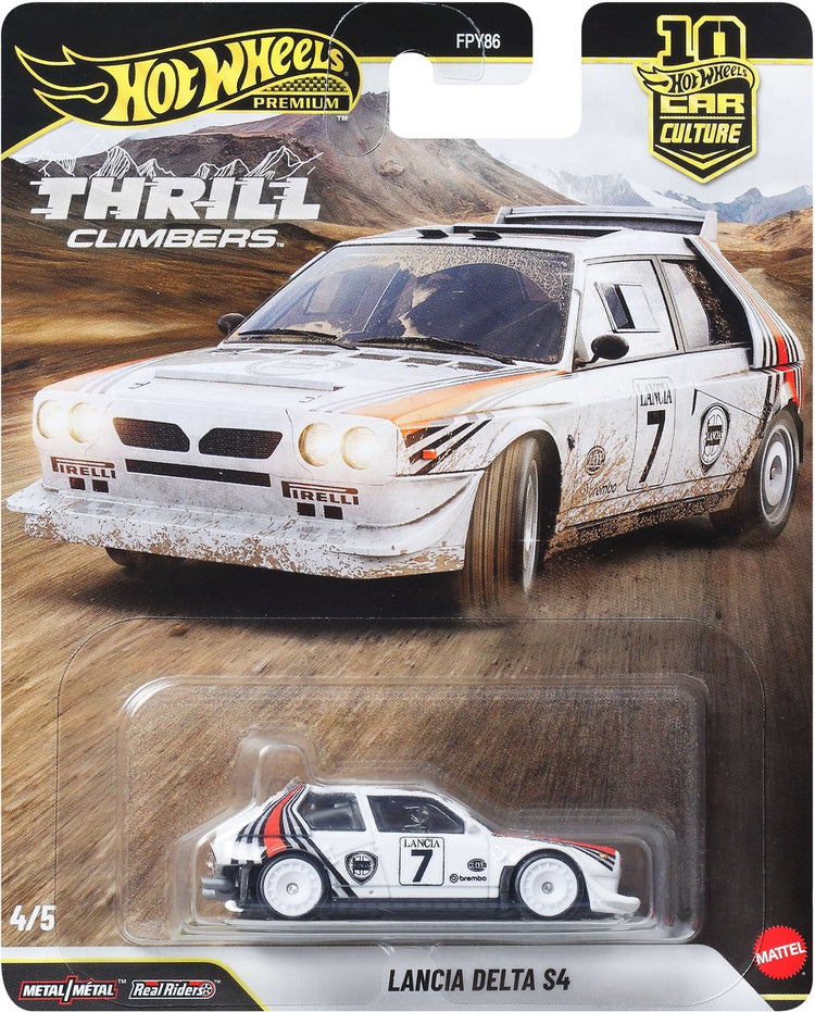 Hot Wheels Premium-Autokultur – Lancia Delta S4