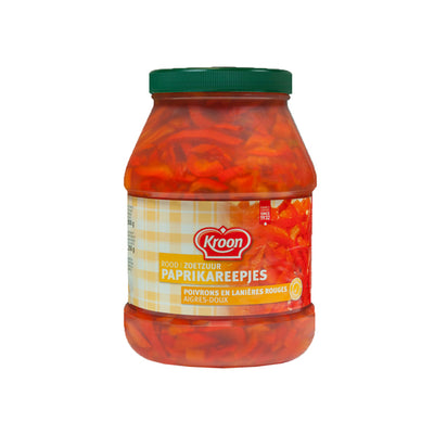Kroon-oil Kronpfefferstreifen rot süß-sauer (2400ml)
