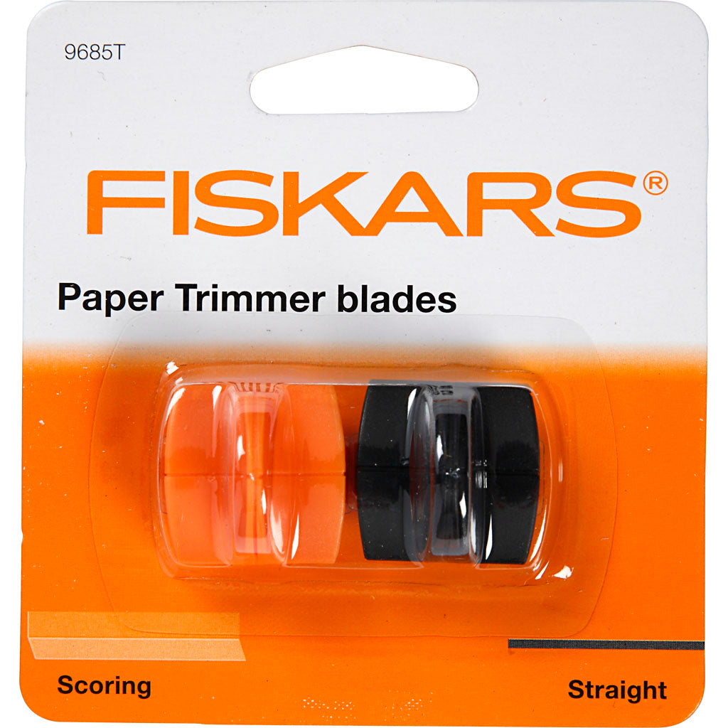 Fiskars Triple Track Messer und Riller, 2 Stück 1 Box