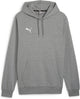 Puma Teamgoal Casuals Hoody Herren-Sportpullover – Mittelgrau Heather – Weiß