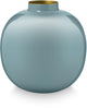 Pip Studio - Vase - Hellblau - Metall - 22x23cm